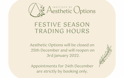 Festive Season Closure